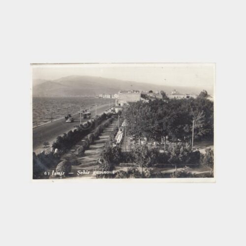 1938 İzmir Şehir Gazinosu Nadir Fotokart
