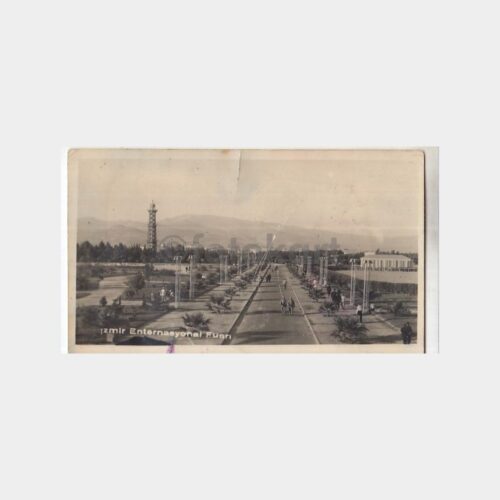 1938 İzmir Fuarı Fotokart