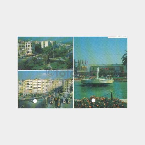 1980 İzmir 3 Görünüş Kartpostal