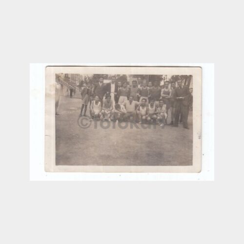 1952 Kabataş Lisesi Futbol Konulu Fotoğraf