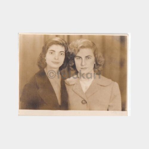 1940 Niğde Foto Hamdi Cansever Stüdyo Kadınlar Fotoğraf