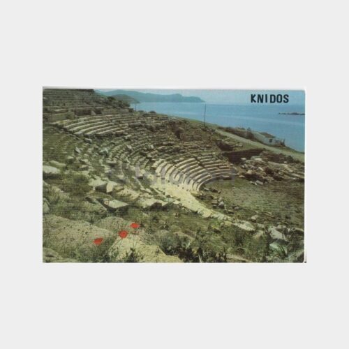 1980 Datça Knidos Tiyatrosu Kartpostal