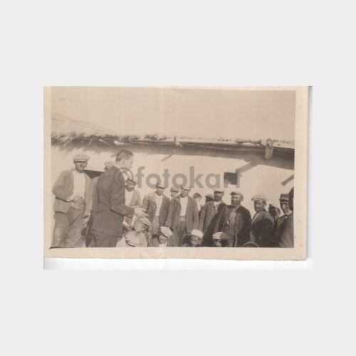 1940 Köylü Bilgilendirme Toplantısı Konulu Fotoğraf