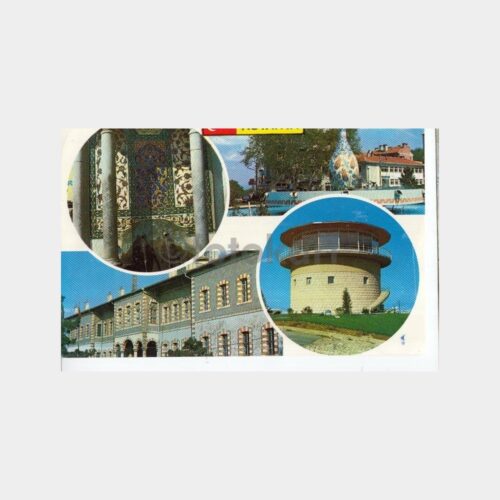 1976 Kütahya 4 Görünüş Kartpostal