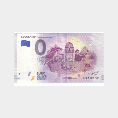 2019 Legoland 0 Euro Oyun Kağıt Parası