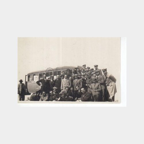 1934 İzmir Menemen Otobüsü Fotoğraf