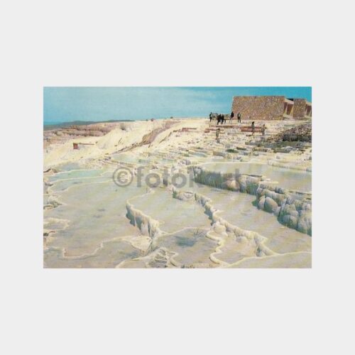 1976 Pamukkale Görünüş Kartpostal