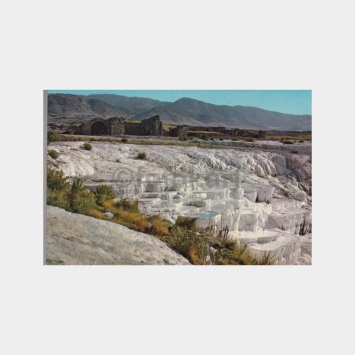1975 Pamukkale Görünüş Kartpostal