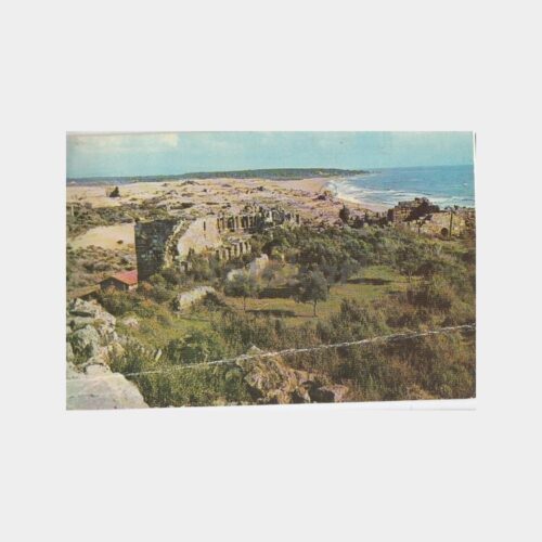 1978 Side Görünüş -Ankara Hava Posta Damgalı- Kartpostal