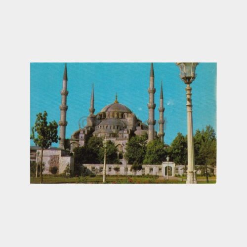 1975 Sultanahmet Camii Görünüş Kartpostal