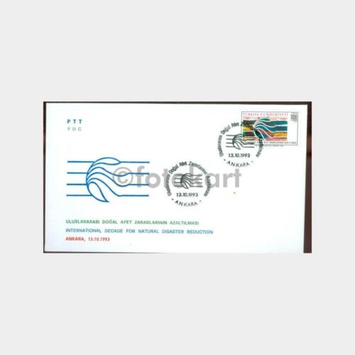 1993 Doğal Afet Zararlarının Azaltılması FDC