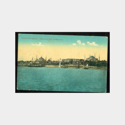1910 İstanbul Marmara Ahırkapı Feneri Kartpostal