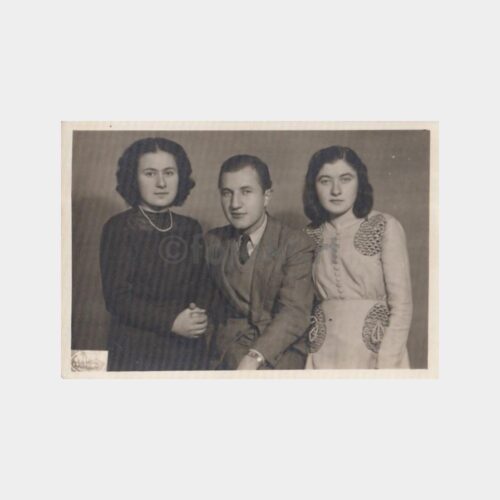 1940 Beşiktaş Stüdyo Aile Fotoğraf