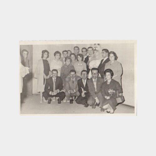 1960 Beyoğlu Foto Rıfat - Aile Tören Konulu Fotoğraf