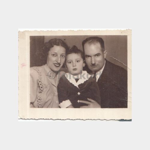 1940 Foto Ulusal -Eski Milli Stüdyo- Aile Fotoğraf