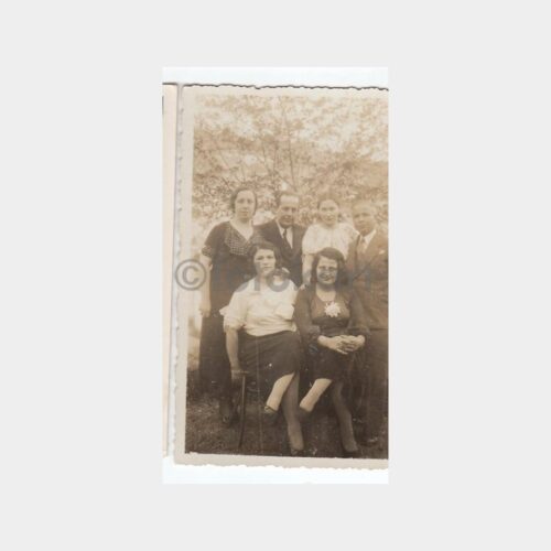 1940 İstanbul Ailesi Konulu Fotoğraf