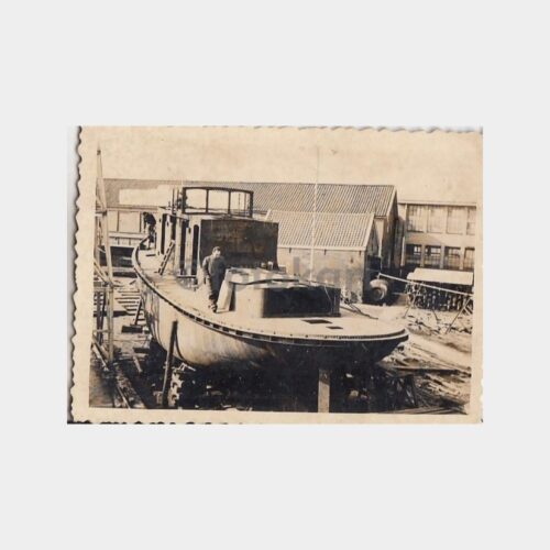 1951 Alman Denizcilik Römork Tekne Yapımı Fotoğraf