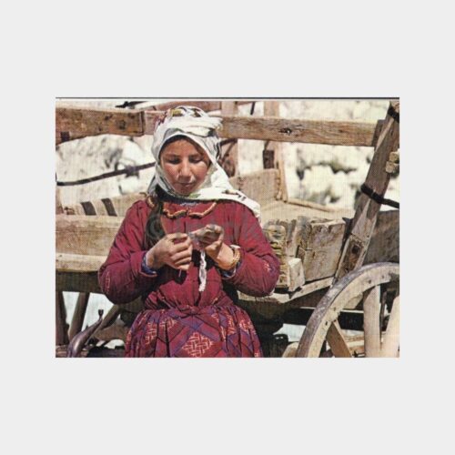 1975 Anadolu Yaşam Konulu Kartpostal