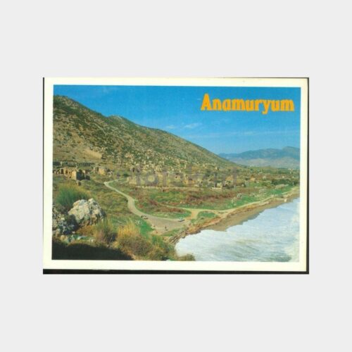 1980 Anamur Kalesi Konulu Kartpostal