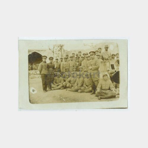 1927 Askeri Grup Topçu Birlik Görünüş Fotoğraf