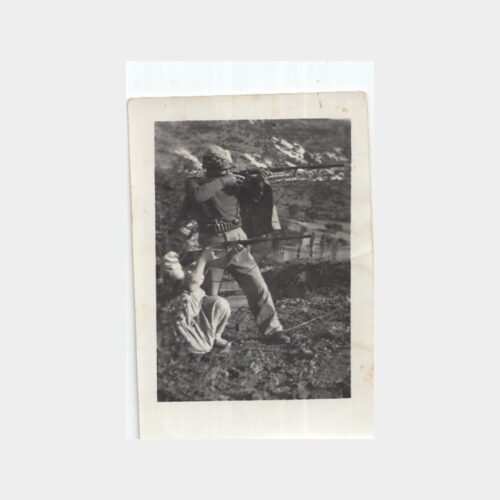 1940 Pamuk Barajında Avlanan Avcılar Konulu Fotoğraf