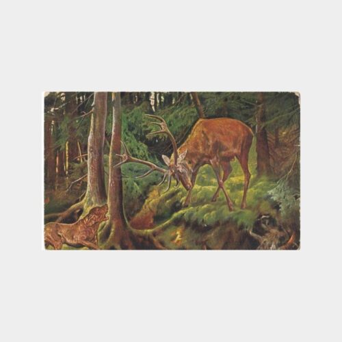 Av ve Avcılık Temalı Yabancı Tablo Kartpostal No. 16