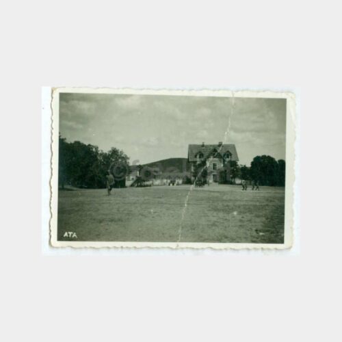 1935 Ayazağa Askeri Köşk Görünüş 2 Adet Fotoğraf