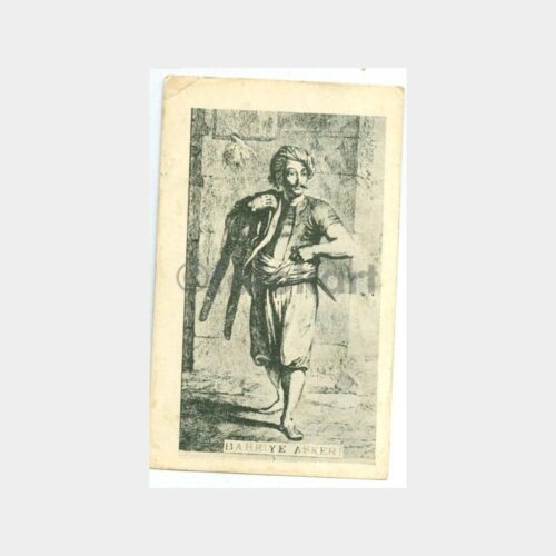 1930 Bahriye Askeri Konulu Kartpostal