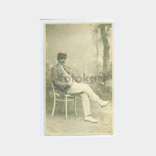 1922 Bastonlu Beyefendi Fotoğraf