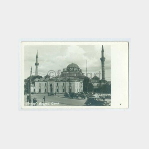 1930 İstanbul Beyazıt Camii Görünüş Kartpostal