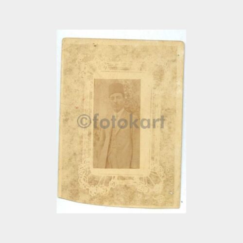 1924 Beyefendi Görünüş Kenar Çerçeveli Fotoğraf