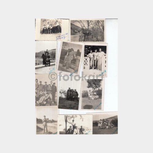 1947 Bilecik Eğitim Hayatı Konulu Albüm Fotoğrafları (22 Adet)