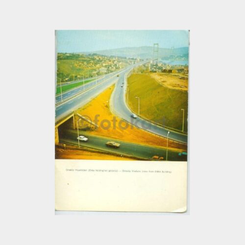 1973 Boğaziçi Köprüsü Tebrik Kartı