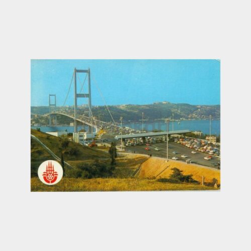 1974 Boğaziçi Köprüsü Görünüş Kartpostal