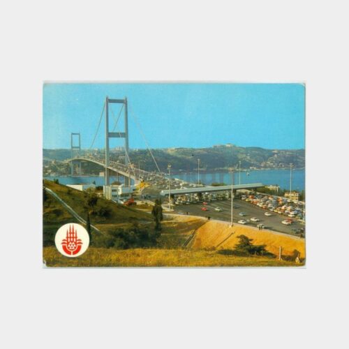 1975 Boğaziçi Köprüsü Görünüş Kartpostal