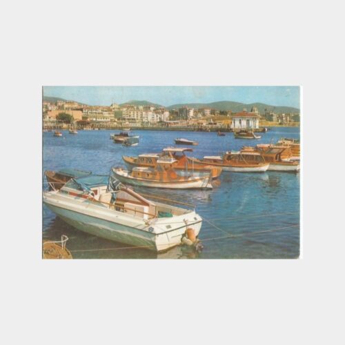 1975 Bostancı İskelesi Görünüş Kartpostal