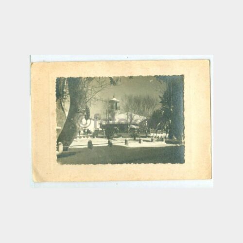 1960 İstanbul Cami - Kış Manzarası Fotoğraf