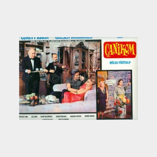 Canikom - Cüneyt Arkın-Gülşen Bubikoğlu Lobi Kartonu