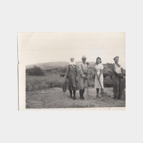 1936 Çiftlik Harman Yeri Konulu Fotoğraf