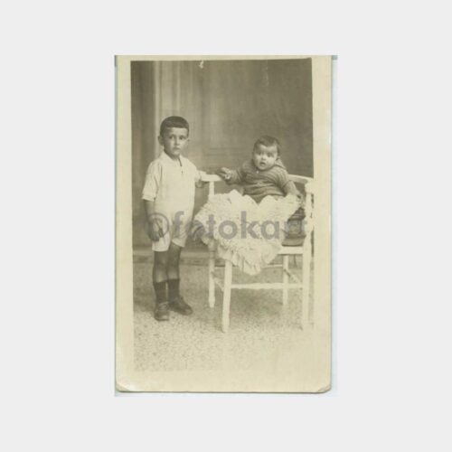 1930 Stüdyo Çocuklar Fotoğraf