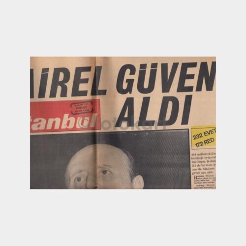 1970 Demirel Konulu Gazete