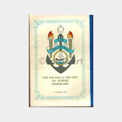 1975 Deniz Harp Okulu Mezunlar Günü Davetiyesi