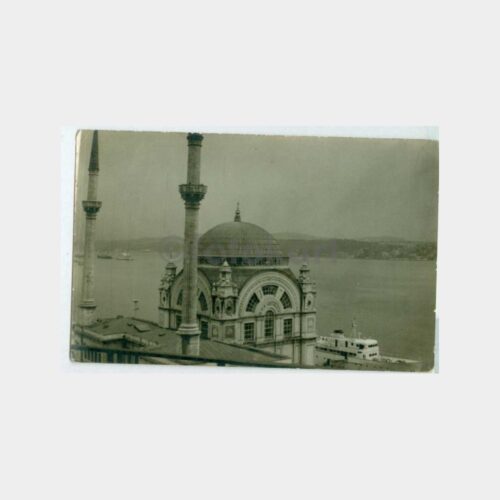 1960 Dolmabahçe Camii Boğaziçi Görünüş Fotoğraf