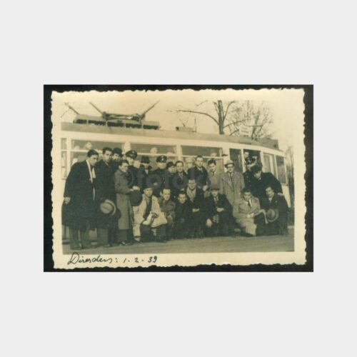 1939 Doğu Almanya Dresden Gezisi Fotoğraf
