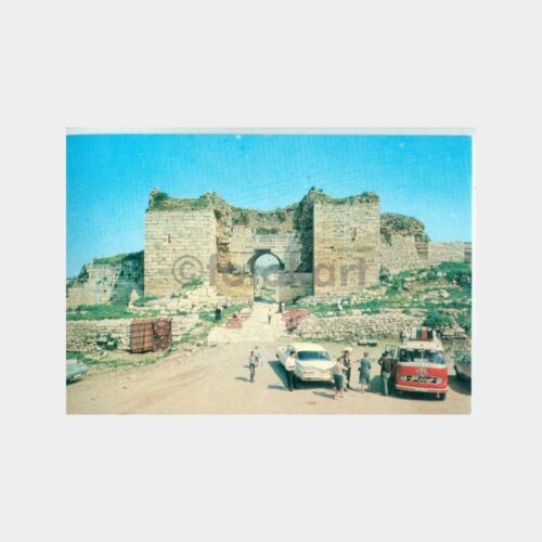 1970 Efes Selçuk St. Jean Kapı Görünüş Kartpostal