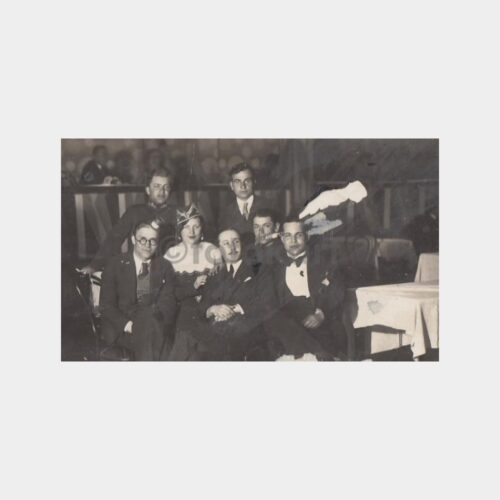 1930 Eğlence Kültürü Grup Fotoğrafı