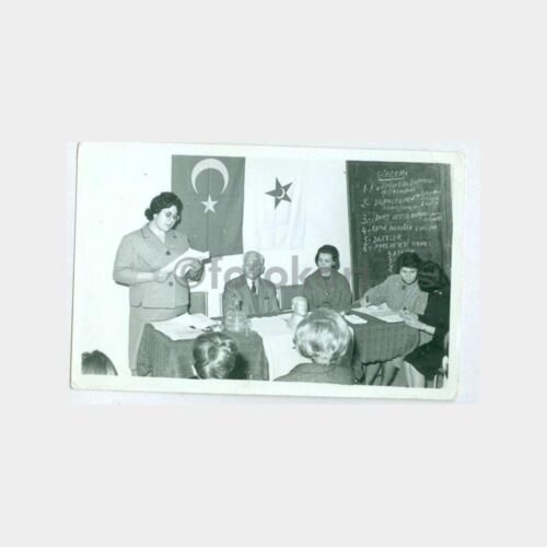 1960 Çocuk Esirgeme Kurum Şube Genel Kurulu Fotoğraf