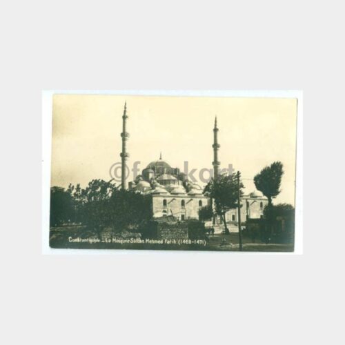 1920 Fatih Camii Görünüş Kartpostal