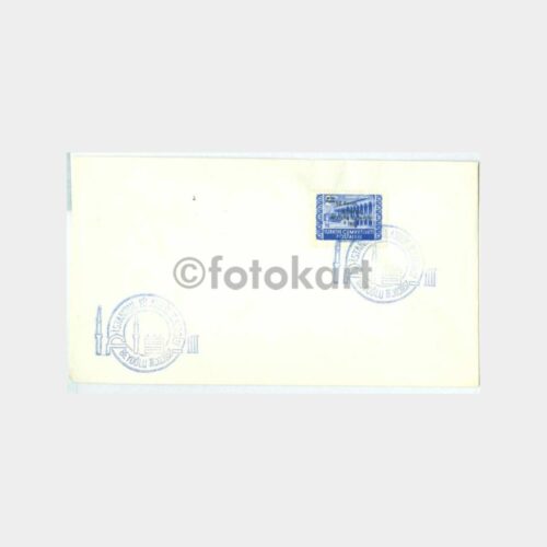 1957 İstanbul Filatelik 2. Sergisi 10.11.1957 FDC