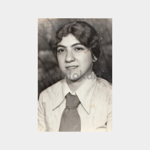 1978 Aksaray Foto Gün - Genç Kız Portre Fotoğraf